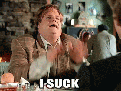 I Suck GIF - I Suck Chris Farley No Confidence - Descubre & Comparte GIFs